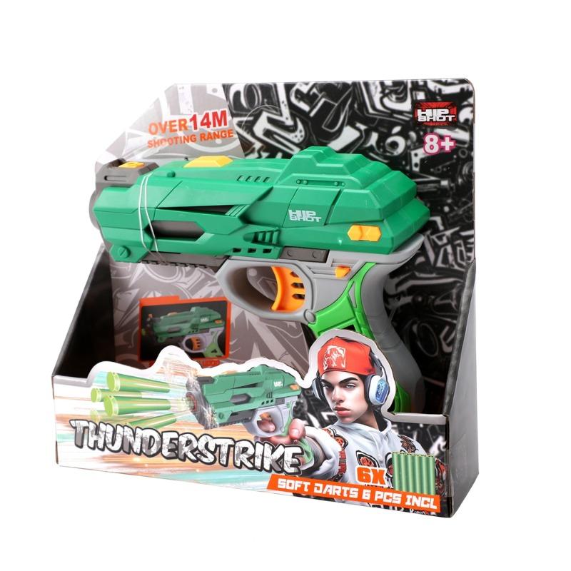 Hip Shot Thunderstrike Dart Blaster 6 Darts