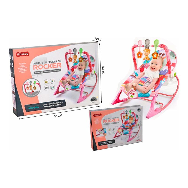 Tiibaby Baby Rocker - Pink