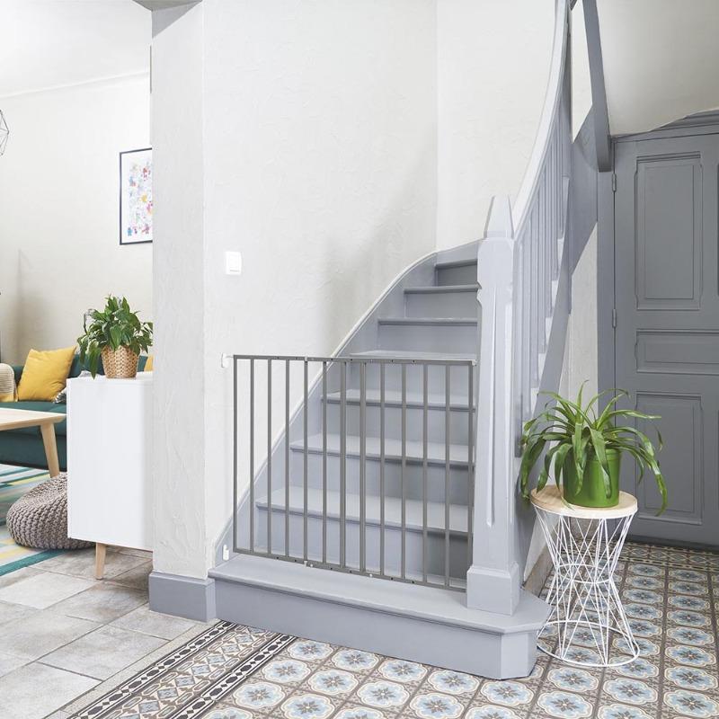 بادابول - بوابة امان وحماية 60 الى 107 سم لحماية الطفل من السلم