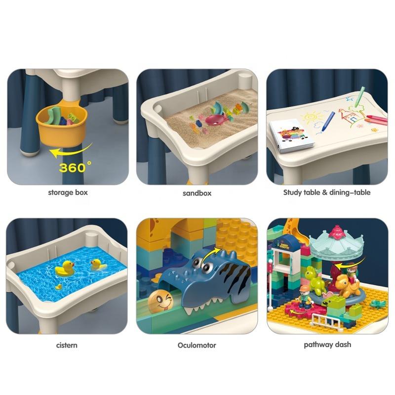 إيبي إيرن - مكعبات بناء مكتب دراسة متعدد الوظائف 209 قطعة