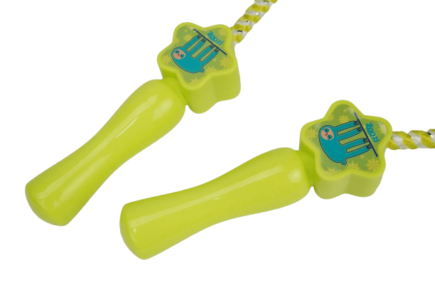 Jump Rope PP Handle 215cm - Neon Green