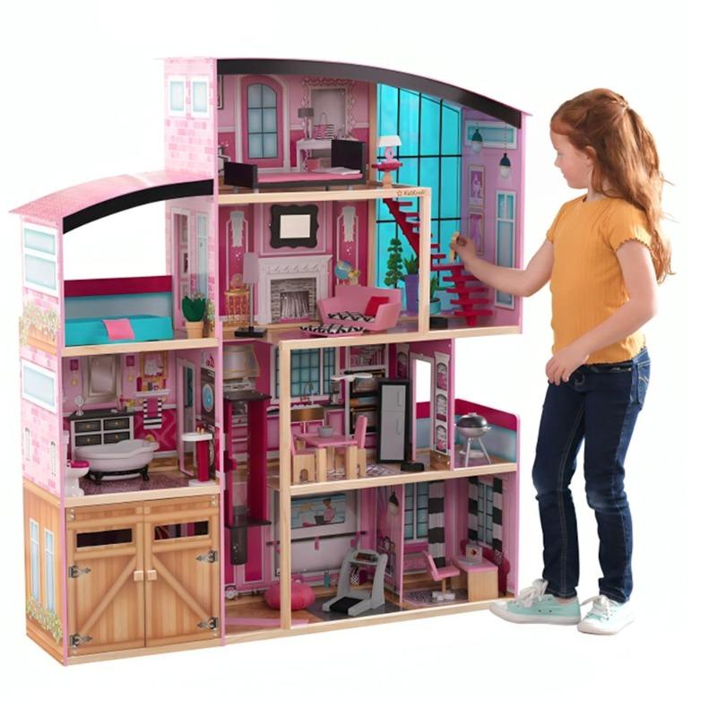 Kidland Big Princess Wooden Dolls House Playset