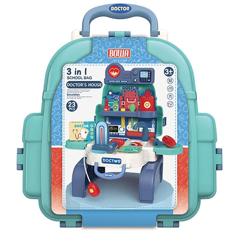 3 In 1 Doctor Set 23 Pcs - Green