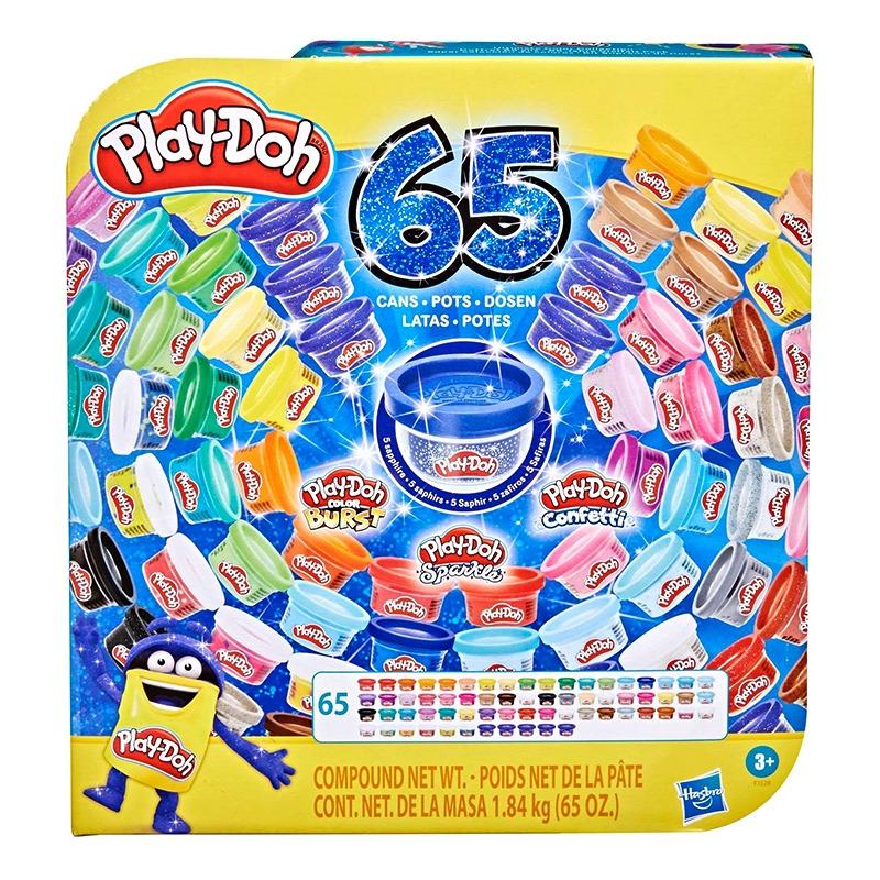 بلاي دو - مجموعة صلصال ألتيميت كولور 65 قطعة