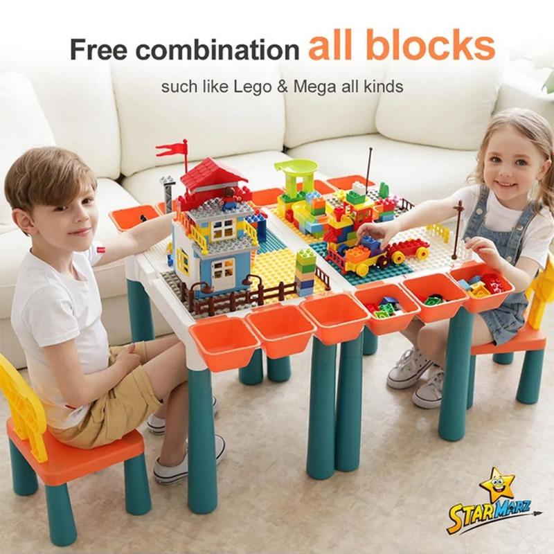 ستارمارز طاولة ومكعبات البناء 178 قطعة