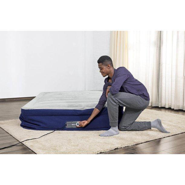 Bestway Tritech Air Mattress Queen 22" With Built In AC Pump