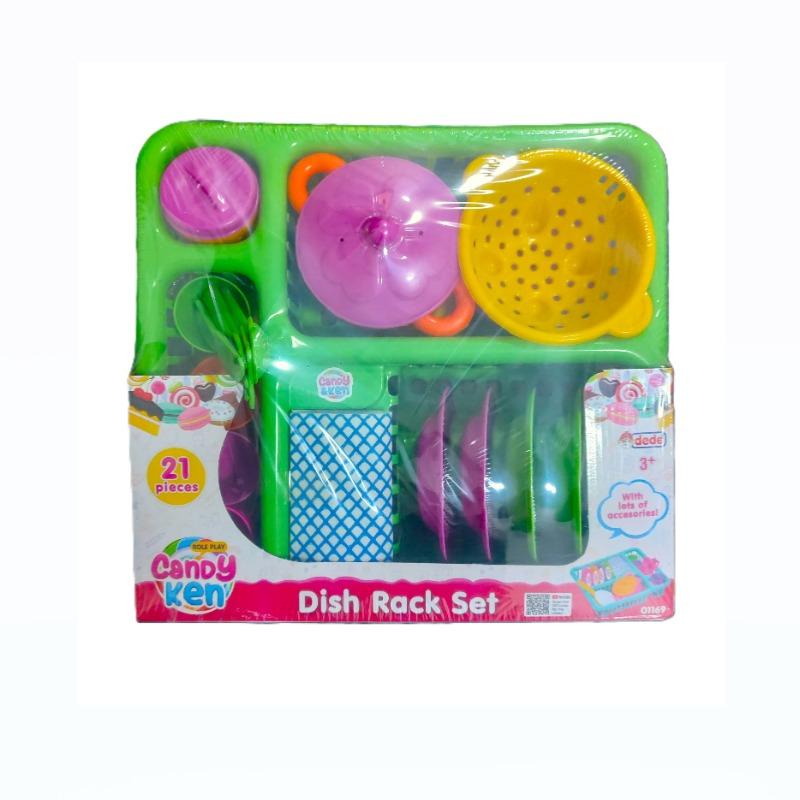 Dede Candy & Ken Dish Rack Set - Assorted