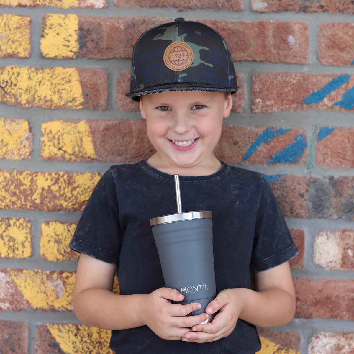 Montiico Smoothie Cup Grey - Large