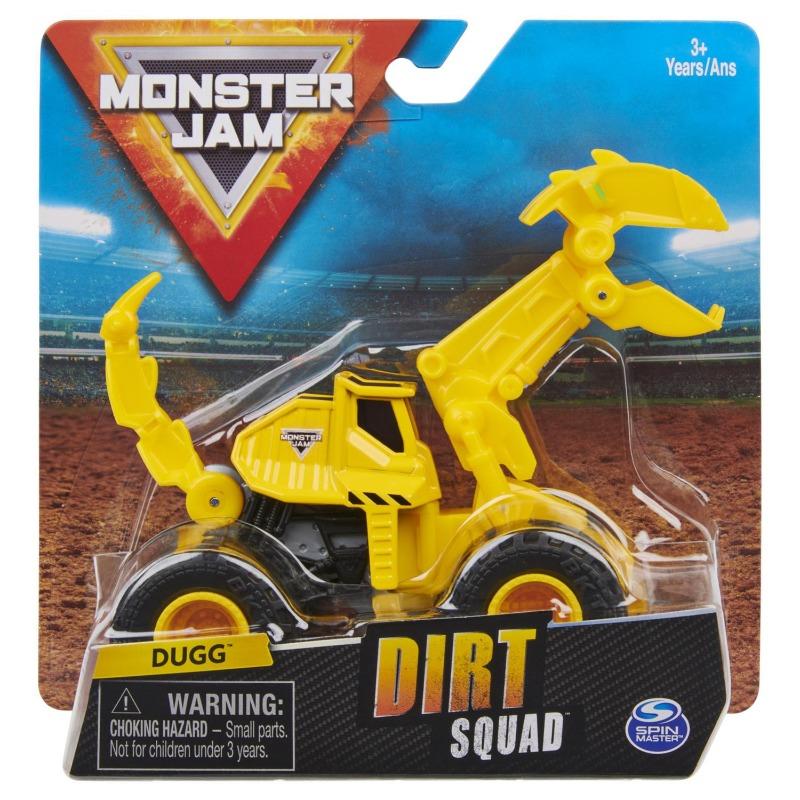 Monster Jam Digger Scoopz Blue Dirt Squad