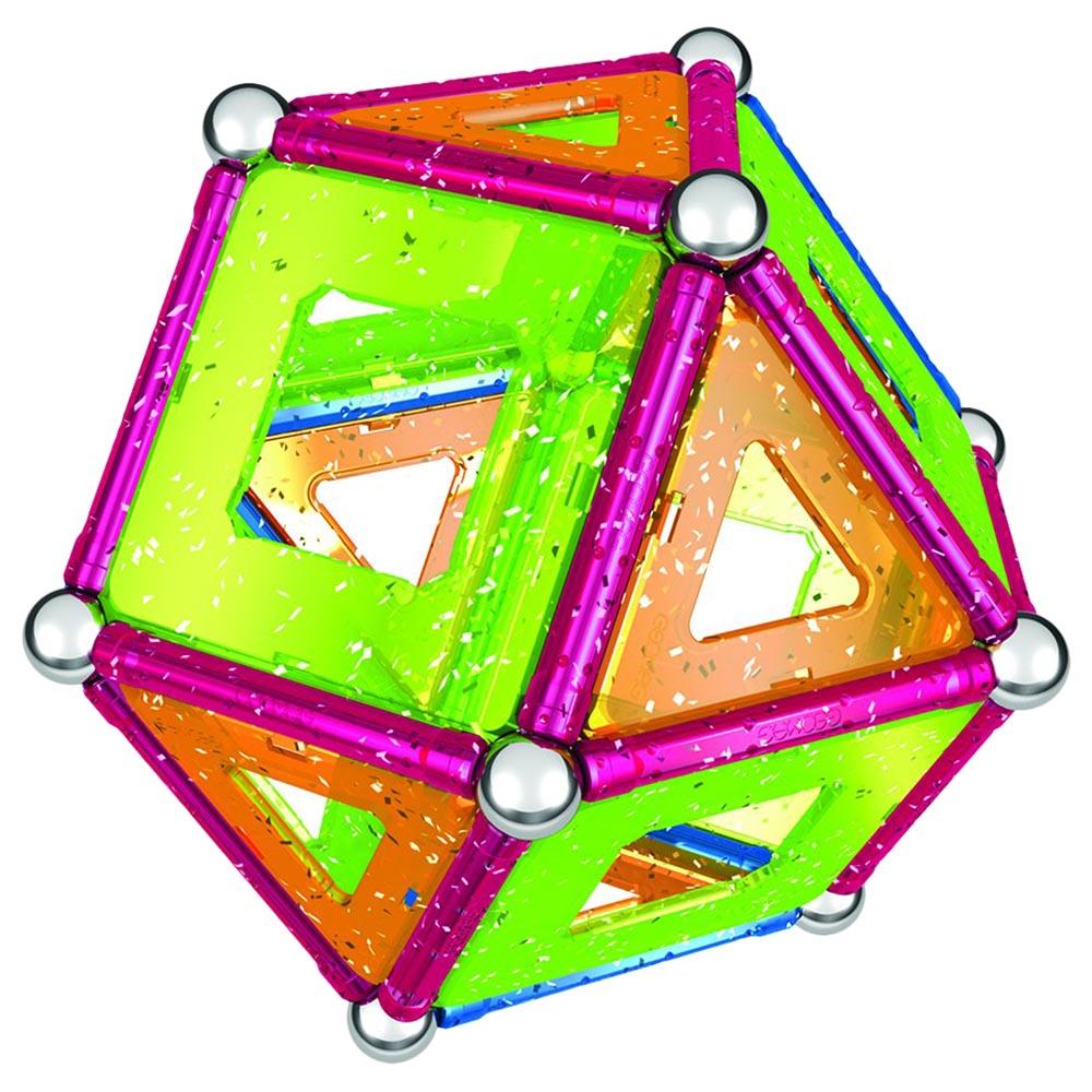 Geomag Glitter Panels Magnetic Construction Set - 68 Pcs