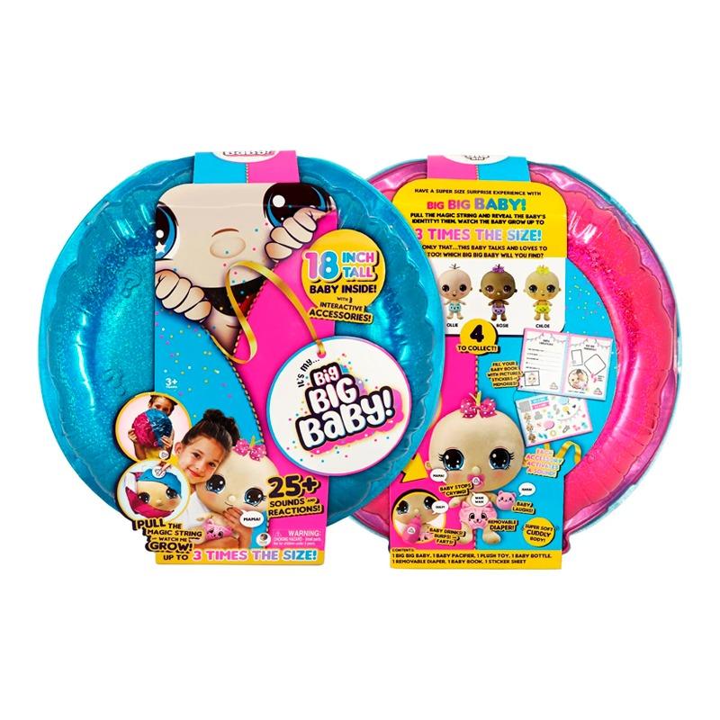 Big Big Baby - 18 Inch Stretchy And Interactive Squishy Baby Doll Multicolor