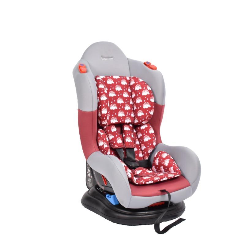 Amla Care - Baby Car Seat - Gray/Red
