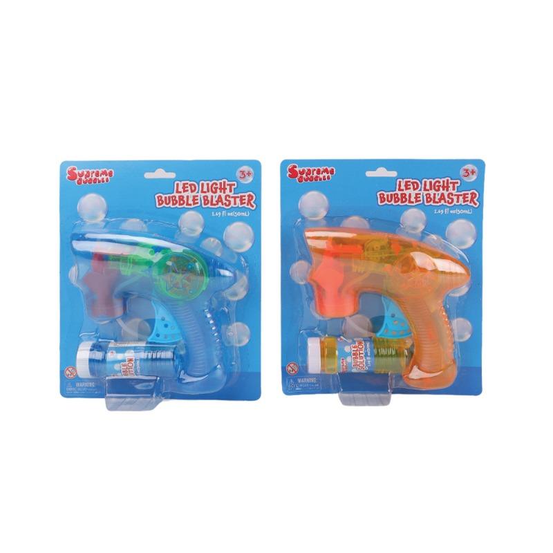Supreme Light Up Bubbles Shooter With 50ml Bubble Solutiob