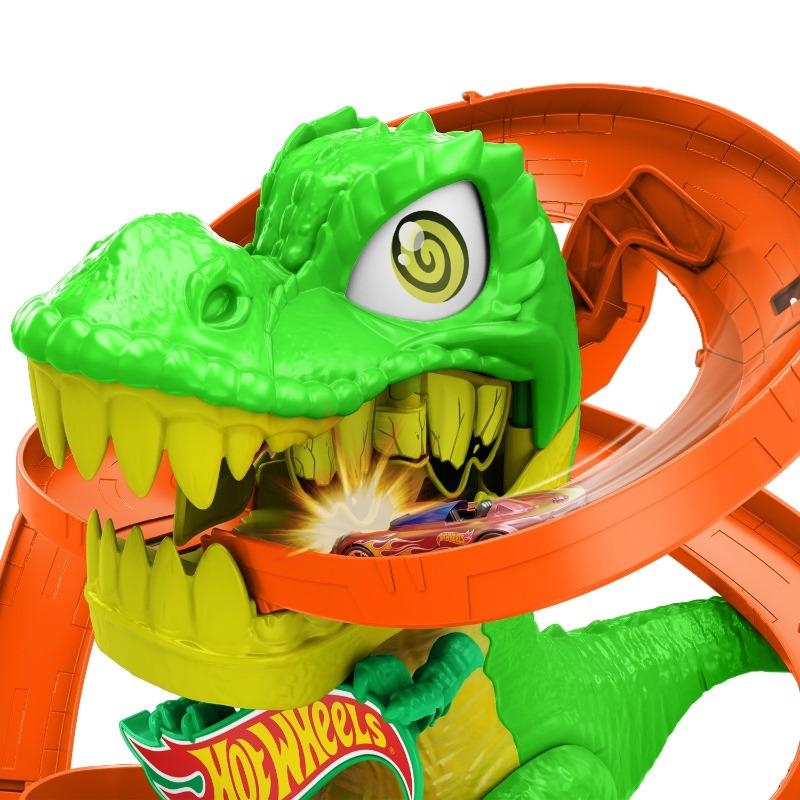 Hot Wheels City Hot Wheels City T-Rex vs Fire Station