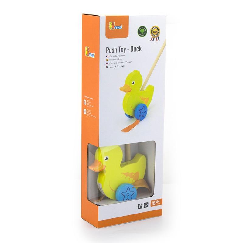 VIGA - Push Toy Duck