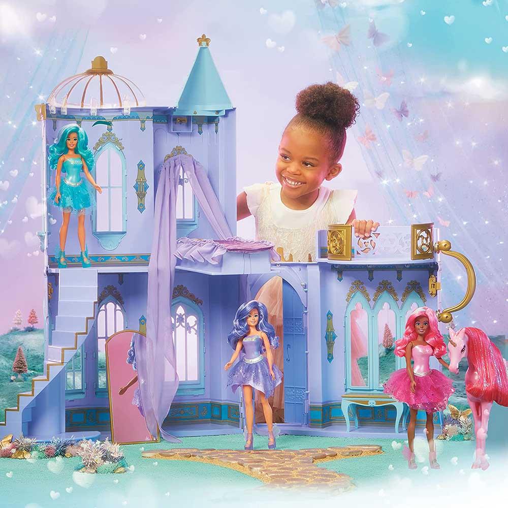 Dream Ella Majestic Castle Playset Fits Fashion Dolls