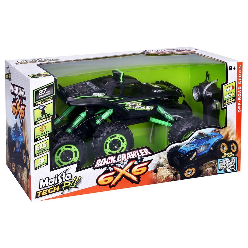Maisto Tech Rock Crawler 6X6 Car Off Road Series
