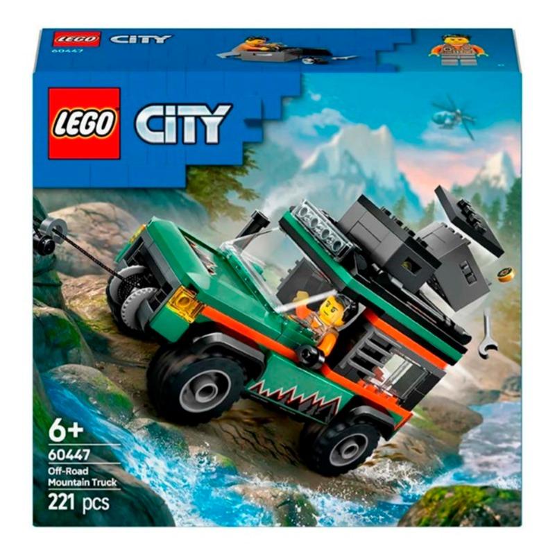 Lego City Off Road 4x4 Mountain Truck Adventure Toy 60447