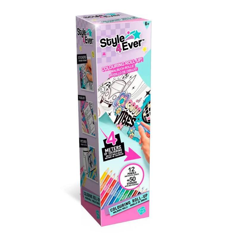 Style 4 Ever Scrapbooking Coloring Roll