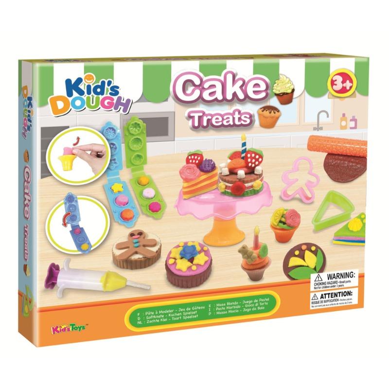 طقم لعب العجين لحلويات الكيك للأطفال.