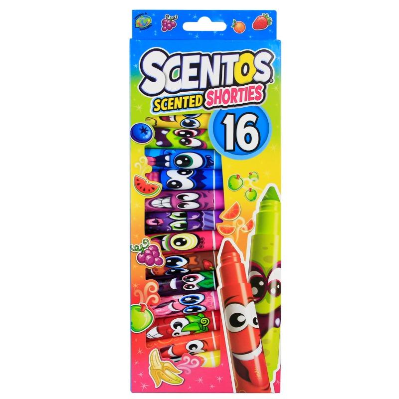 Scentos Scented 16 Shorties Markers