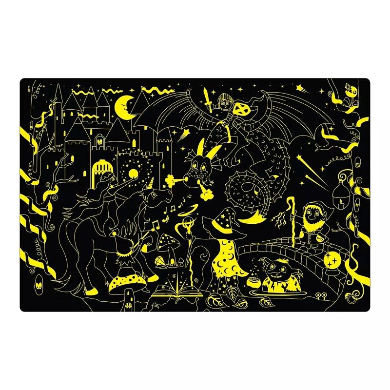 Glow In The Dark Fantasy Puzzle - 100 Pieces