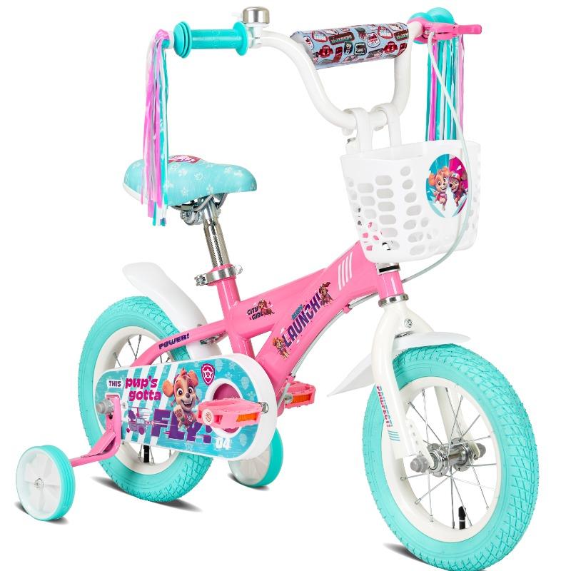 Spartan Paw Patrol Skye 12 Inch Bike