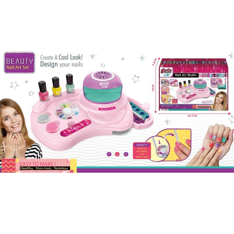 Nail Art Studio Set with Organizer Box