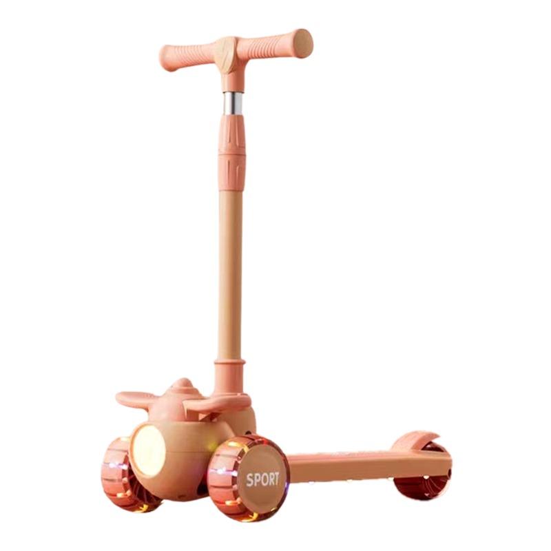 Kids Three Wheels Foldable Scooter