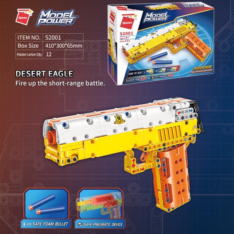 Qman - Model Power Desert Eagle - 222 Pcs
