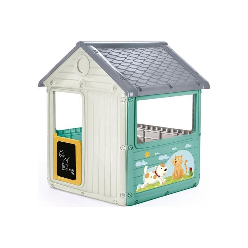 دولو - بيت اللعب ماي فيرست هاوس لون أبيض وأخضر