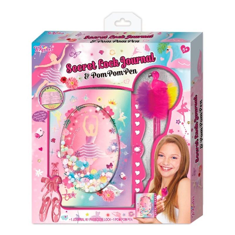 Tokidas Secret Lock Journal & Pom Pom Pen