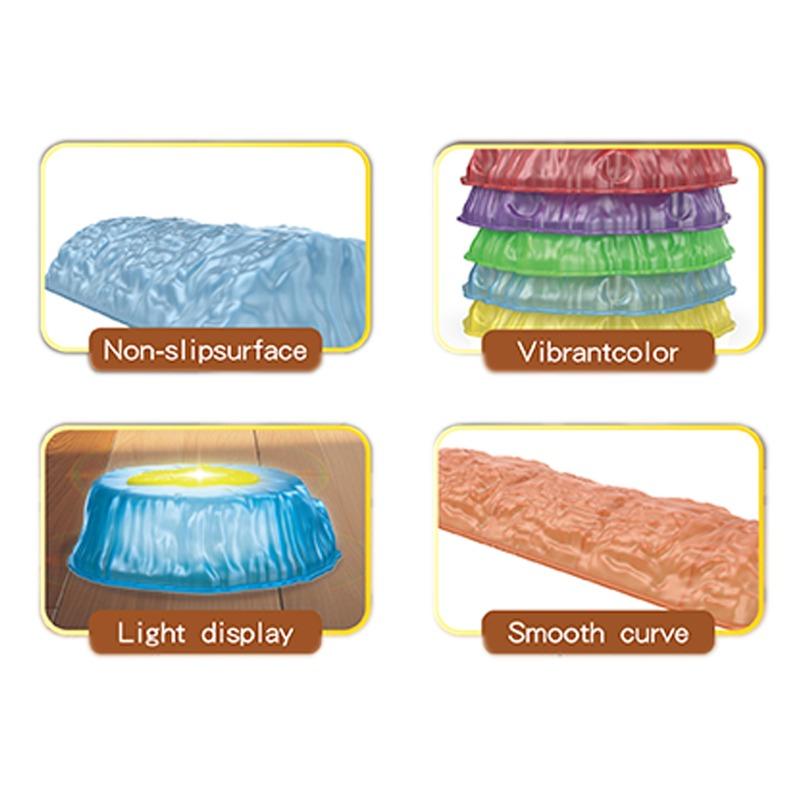 Crossing Stone 8pcs With Led Lights For Kids