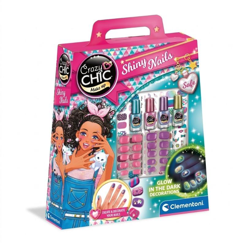 مجموعة الأظافر اللامعة من كريزي شيك