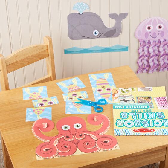 Melissa and Doug Sea Life Scissor Skills Activity Pad