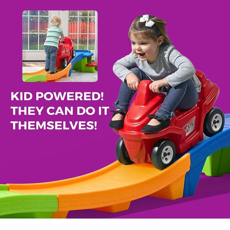 ستيب2 - مسار السيارة رولر كوستر أب أند داون