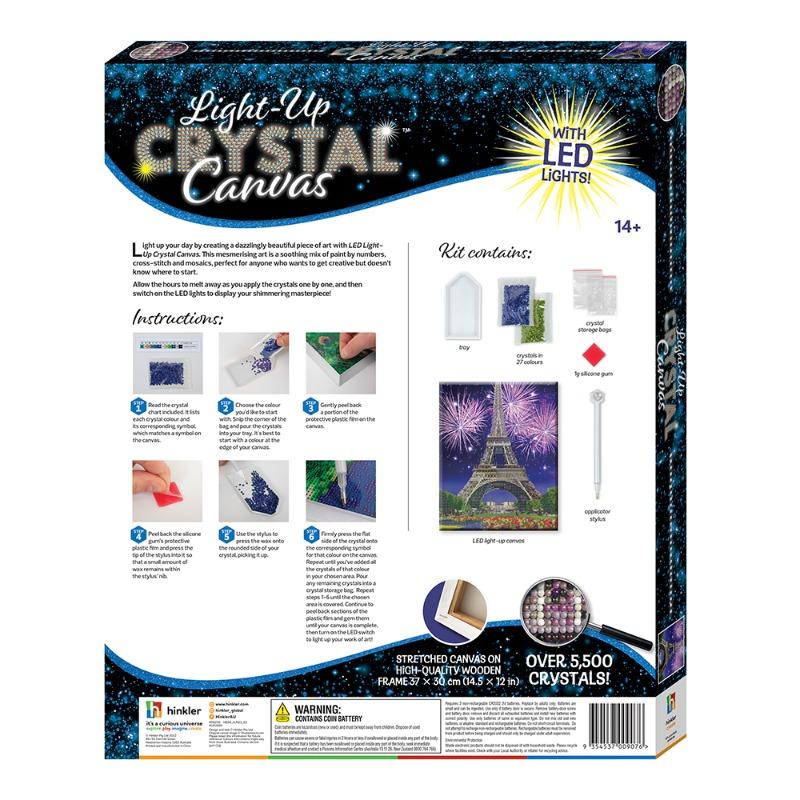 هينكلر - اللوحة القماشية المضيئة الكريستالية تشكيل برج إيفل