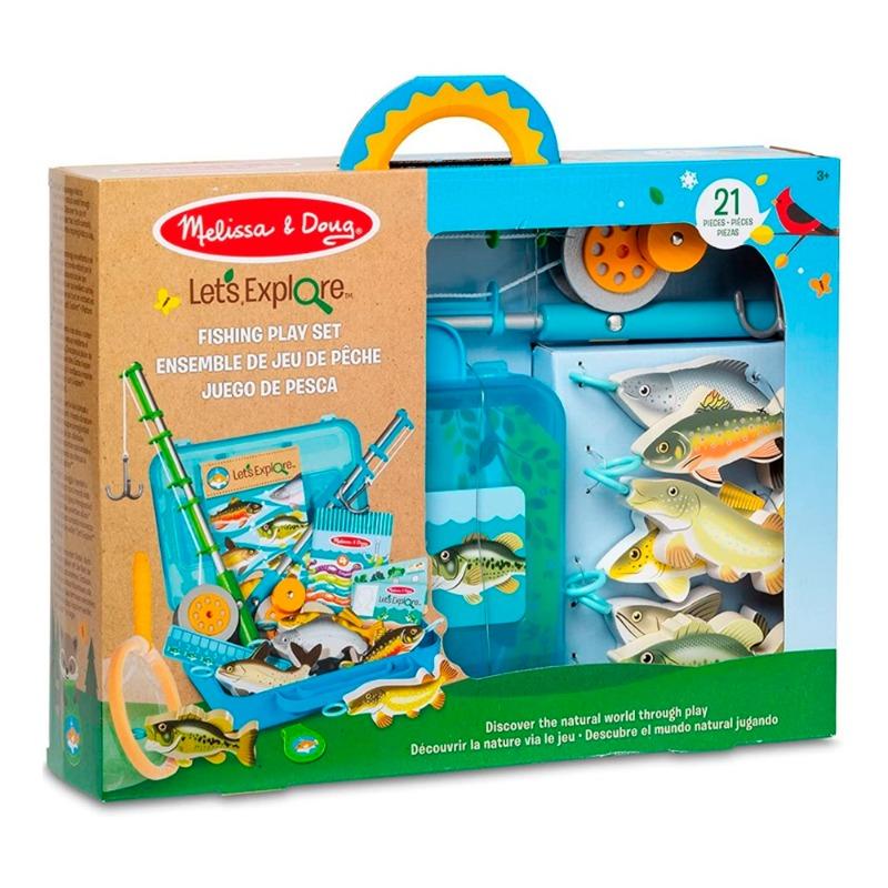 Melissa And Doug Lets Explore Fishing Playset - 21 Pcs