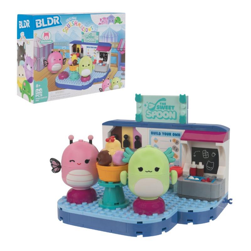 BLDR - Squishmallows Building Set Frozen Yogurt Fun With Mipsy & Andriena