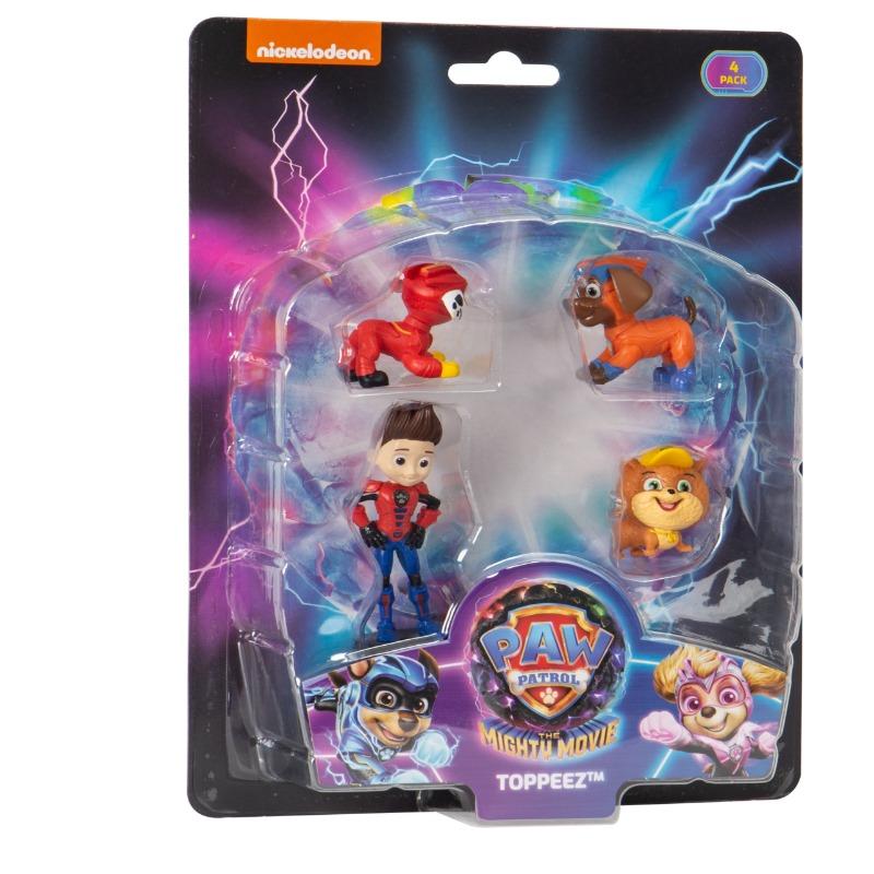Paw Patrol The Mighty Movie Pencil Toppers blister 4 Pcs - Pack of 1