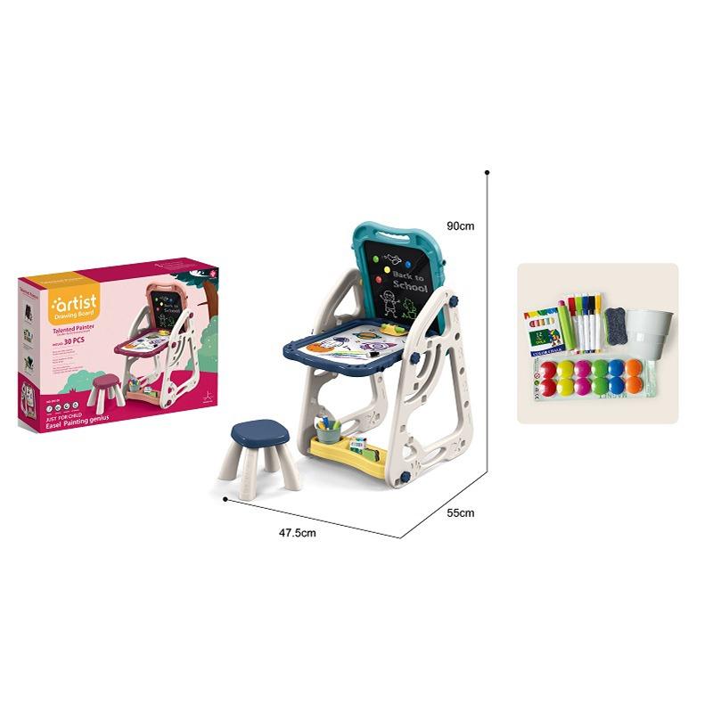 آرتيست - لوحة رسم فنية ذات دعم مزدوج الجانب لون أخضر