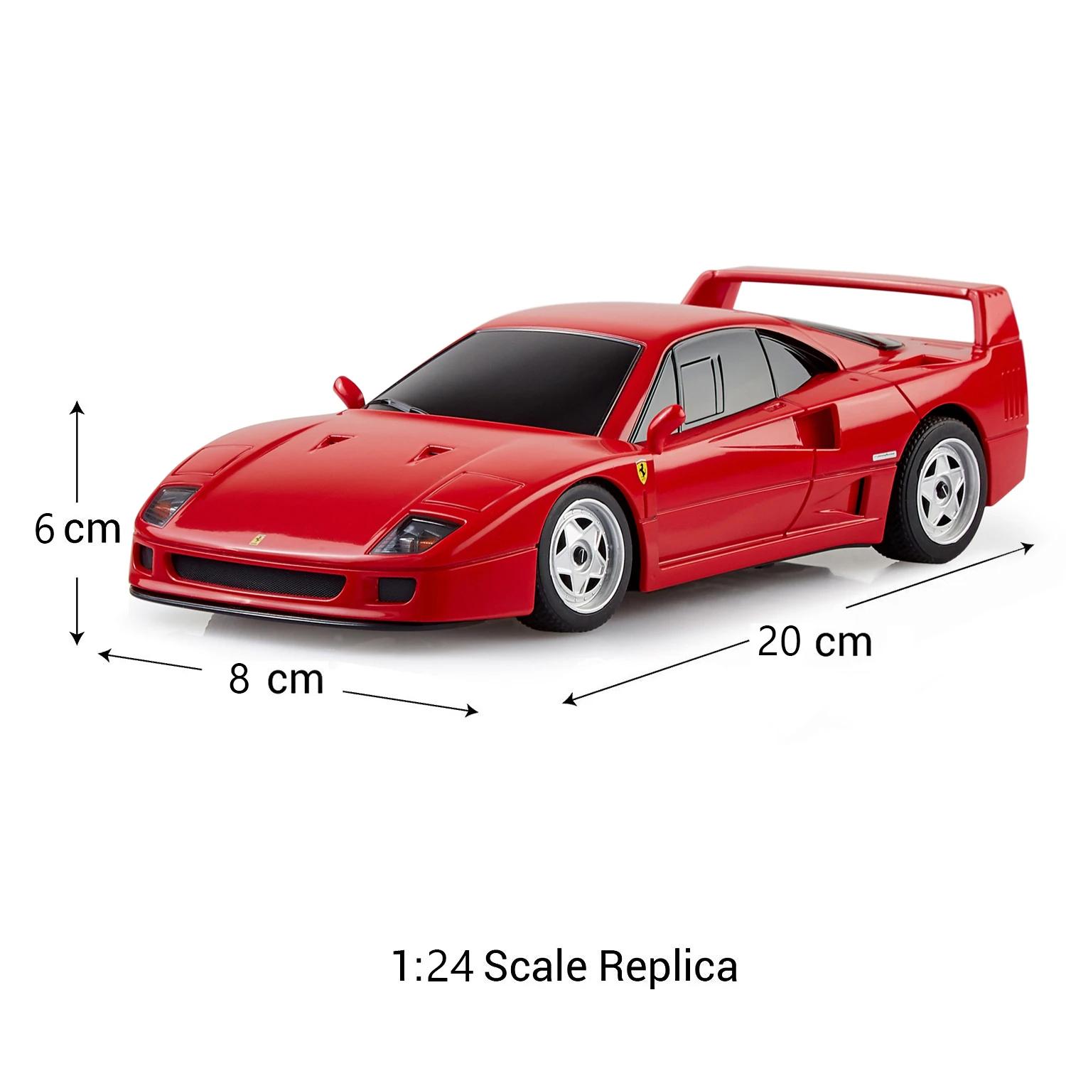 راستار - سيارة فيراري إف 40 التحكم عن بعد لون أحمر