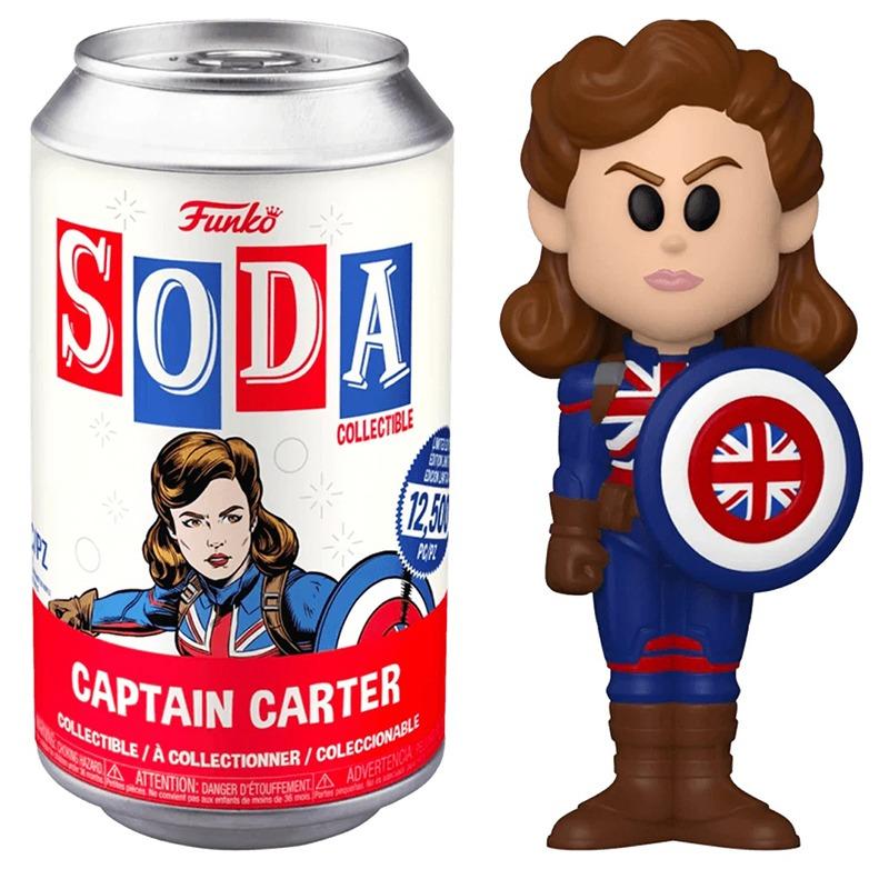 Vinyl Soda Marvel Captain Carter Figure
