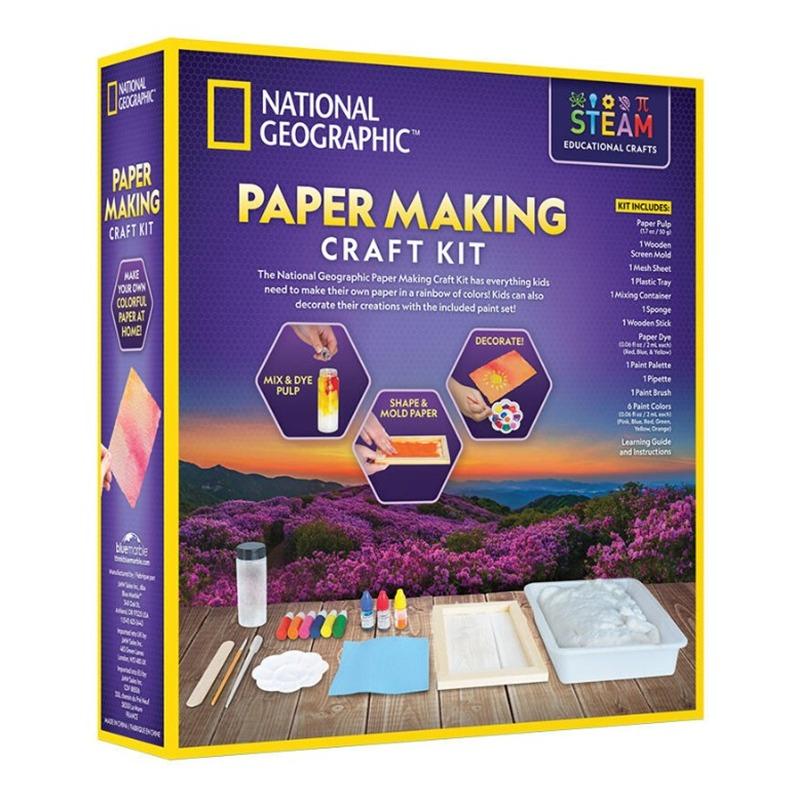 National Geographic Paper Making Craft Kit