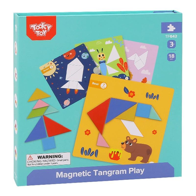 Tooky Toy Magnetic Tangram Play