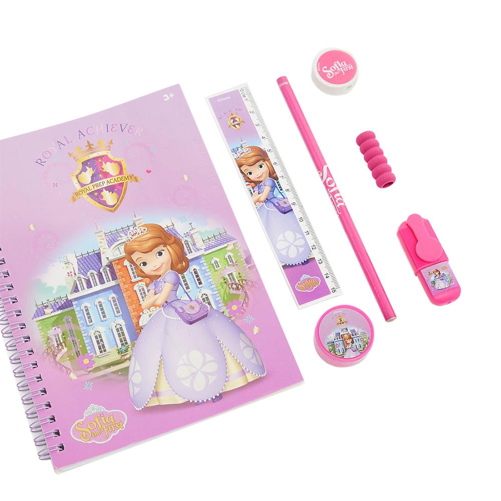 ديزني - المجموعة المدرسية بتصميم صوفيا ذا فيرست 6 في 1