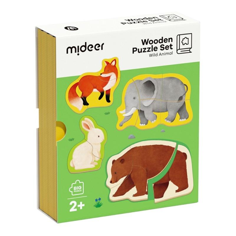 ميدير - بازل خشبي الحيوانات البرية