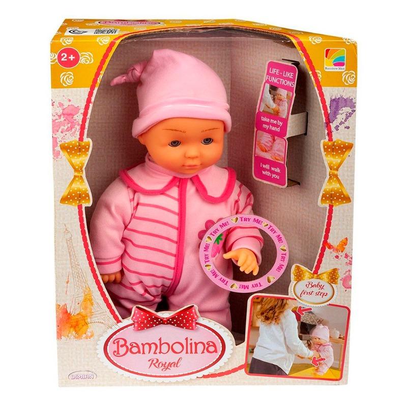 بامبولينا رويال - دمية بيبي تعلم المشي 33 سم