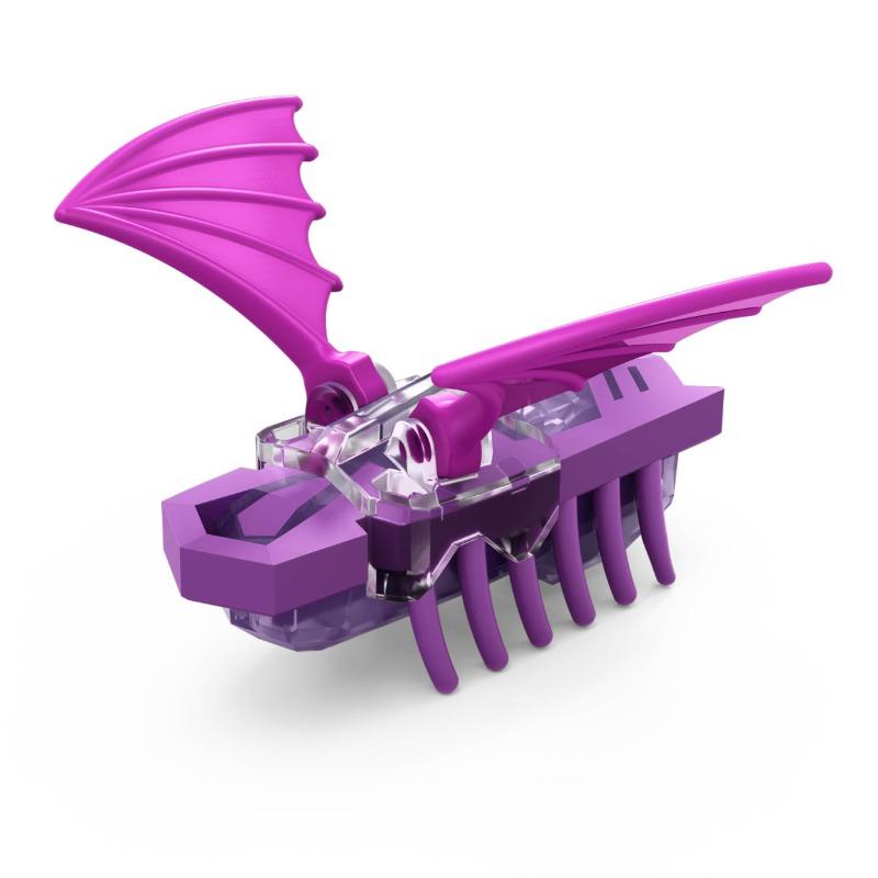 هيكس باج نانو، حشرة روبوتية بأجنحة فراشة بلون أرجواني.