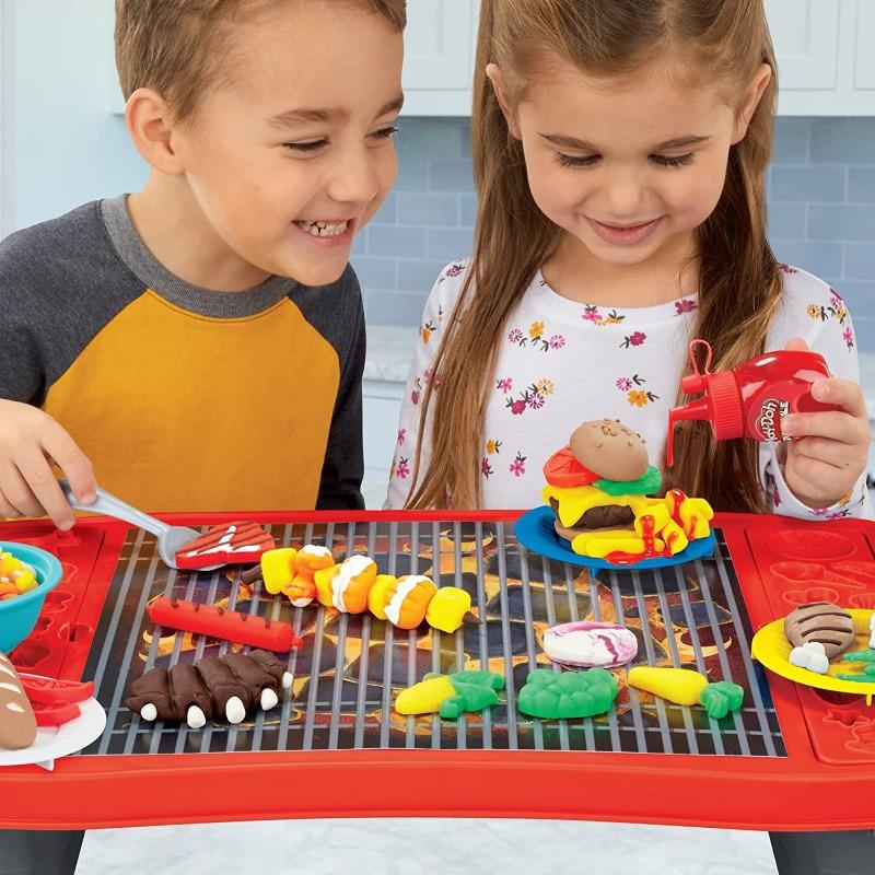 Play-Doh Kitchen Creations Big Grill Playset - 40 Pcs